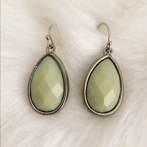 Light Green Teardrops